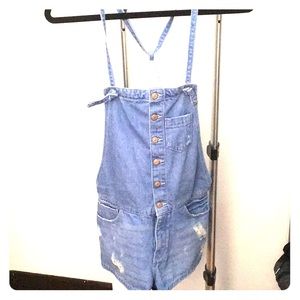 Zara short overalls